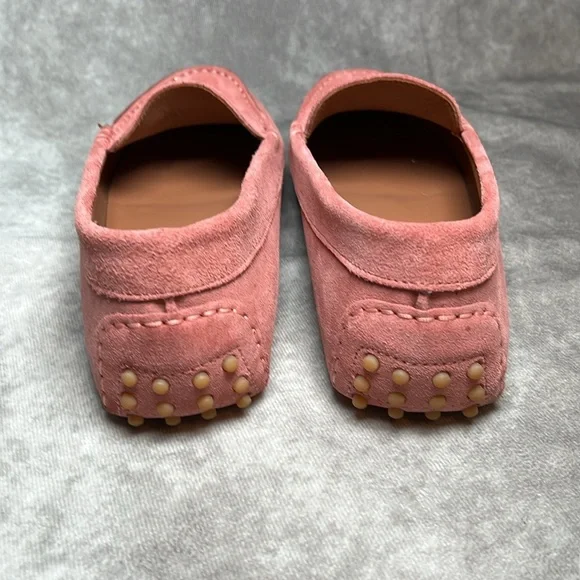 M. GEMI - The Felize Suede Leather Driving Shoes - Color: Pink - Size 8 - Picture 4 of 7